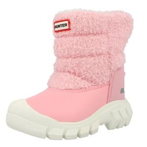 Hunter Kids Sherpa Snow Boot Blush Thaw Nylon Infant